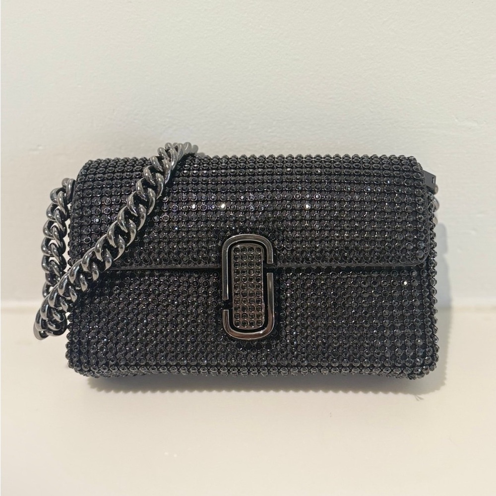NWT Marc Jacobs THE RHINESTONE
J MARC MINI SHOULDER BAG